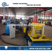Africa Market PLC Full Automatic Hydraulic Shear Glazed Steel U C Z Channel Purlin Multifuctional Cold Roll Forming Machine
